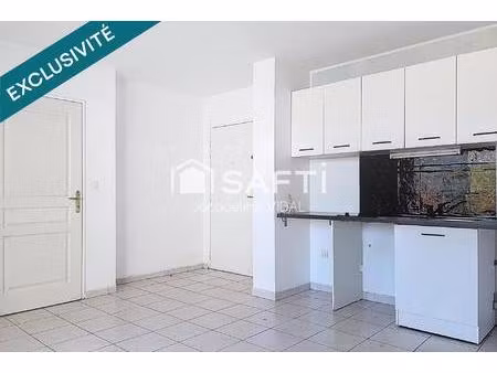 appartement 2 pièces avec balcon et garage – résidence le pré saint just