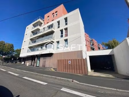 nantes - blv jules verne - appartement t3 - 64 m² avec garage