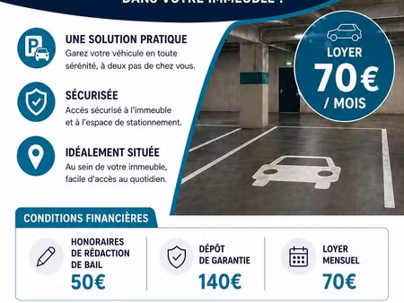 garage parking à louer nantes