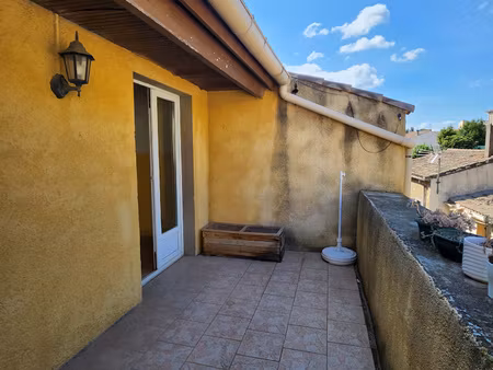 roujan maison 1 chambre + 1 bureau + terrasse
