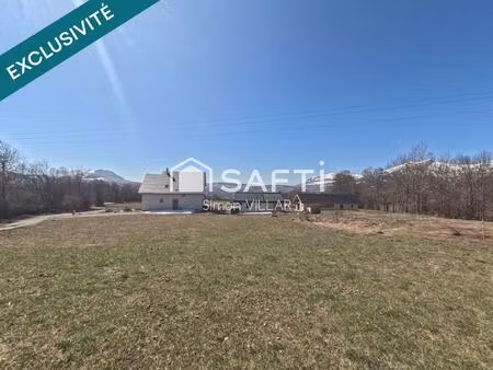 terrain 510 m² viabilisé avec vue panoramique