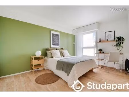 chambre 1 pièce 9 m²