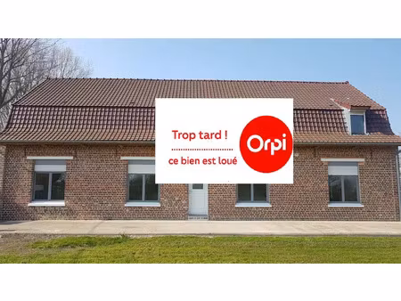 location maison 4 pièces 132 m² à merville (59660)  992 €