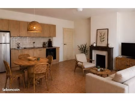t3 neuf meublé 55 m² avec jardin privatif - rare à pertuis
