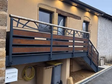 maison ancienne rénovée meublée – 60 m² – disponible rapidement