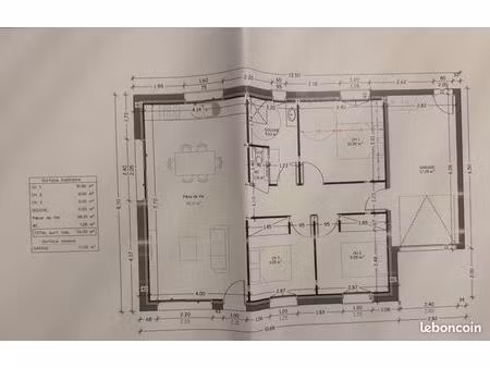 maison 4 pièces 74 m²
