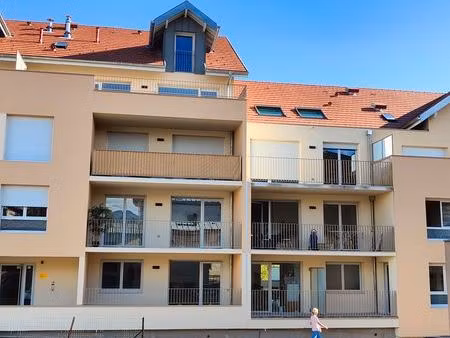 appartement t3+ en duplex 116 m2 utile + garage. immeuble neuf centre-ville