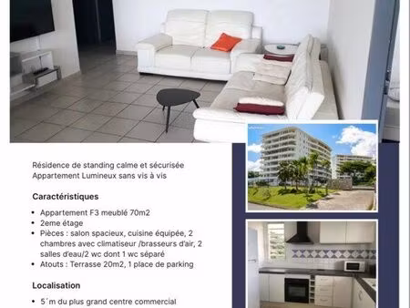 appartement f3 70m2