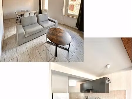 ? location maison de village climatisée / meublée – capendu – 78 m²
