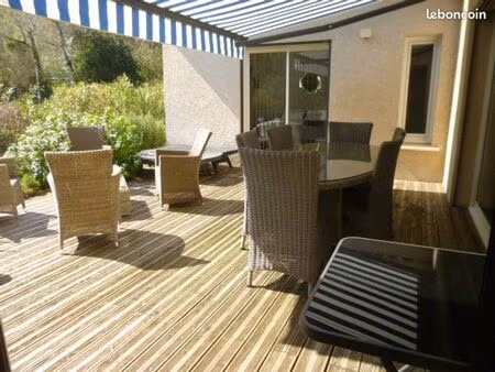 maison récente - plein pied - 2018 - 92 m2 habitables - exposée sud verdure - hors lotisse