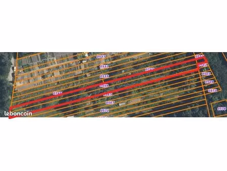 terrain/jardin 1800m2 bregard