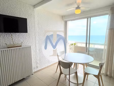 appartement 2 pièces avec balcon vue mer