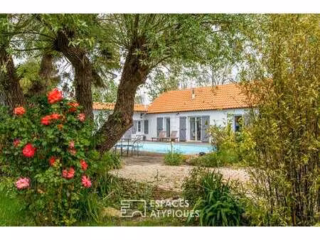 vente maison piscine à sallertaine (85300) : à vendre piscine / 143m² sallertaine