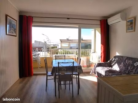 appartement t2 meublé à 50m de la plage