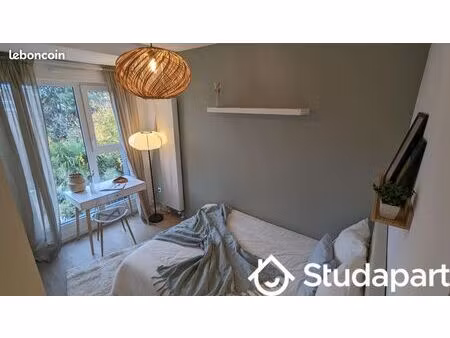 chambre 1 pièce 13 m²