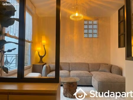 chambre 1 pièce 19 m²