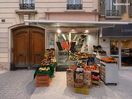 fonds de commerce 26 m² vincennes