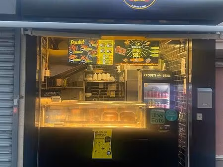 vente fonds de commerce snack poulet grillé