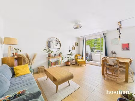 charmant 3 pièces - 59 m² avec balcon -métro mairie des lilas - avenue faidherbe  le pré-s