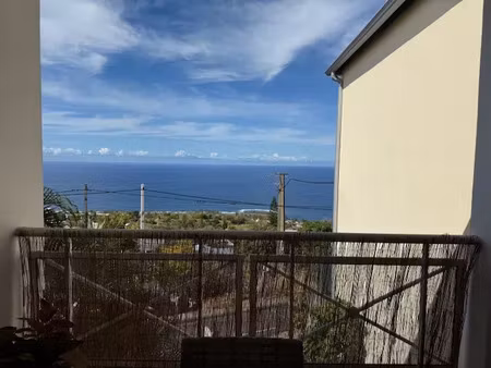 a louer - t2 meublé avec vue mer - les avirons (97425)