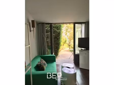 studio meublé de 33 m² avec climatisation et parking – biot