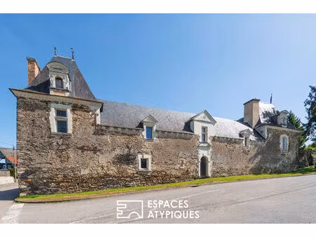 manoir authentique avec dépendances  un art de vivre aux multiples projets