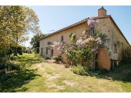 maison principale avec grand gîte meublé  deux petits gîtes et piscine