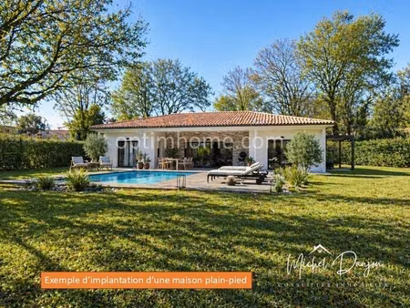 rare – terrain viabilisé 1 462 m² – calme – lanta