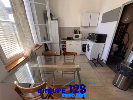 appartement - 25 6 m2 - 1 pièce - auxerre 89000 - palais de