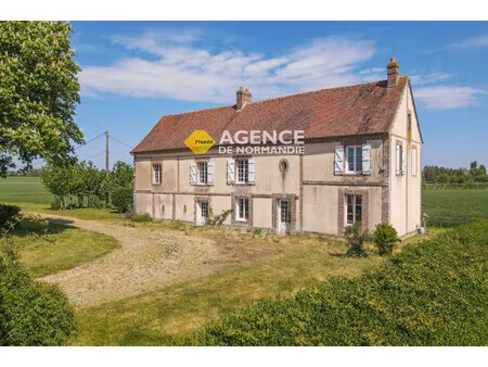 maison de caractère avec grand terrain en normandie