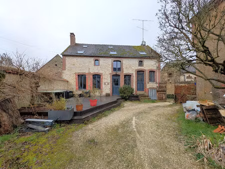 maison ancienne sur la commune de st maurice le vieil de 119m² habitable et jardin de 1200