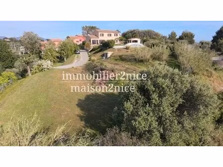 nice ouest – superbe propriété 185m2 sur terrain plat dominant 5000m2