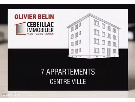 immeuble 282 m² clermont ferrand