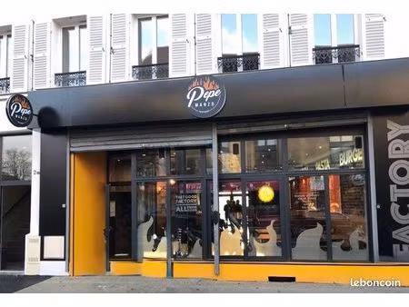 à vendre – fonds de commerce restaurant – saint-ouen-l'aumône (95310)