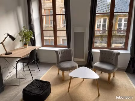 appartement rénové à neuf studio avec chambre vieux sedan 37 m2