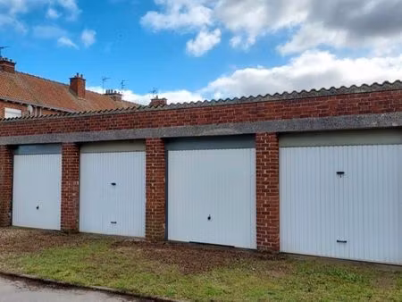 location d’un garage / boxe de stockage