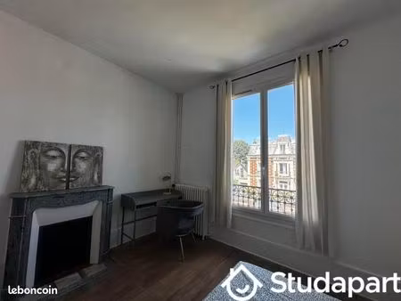 chambre 1 pièce 14 m²