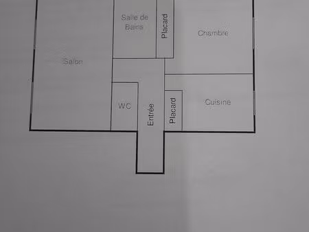 f2/f3 51m2gonesse centre face tribunal instance hôpital résidence st paul parc meublé ou n