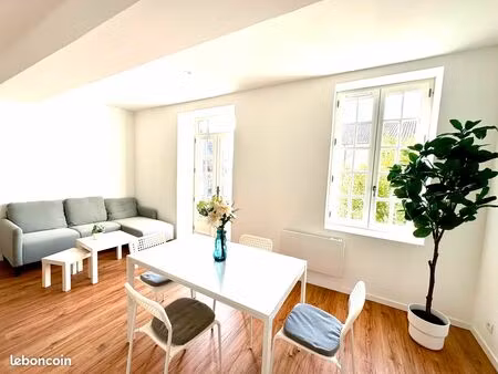 appartement t3 meublé – refait à neuf – hypercentre le mas-d’agenais