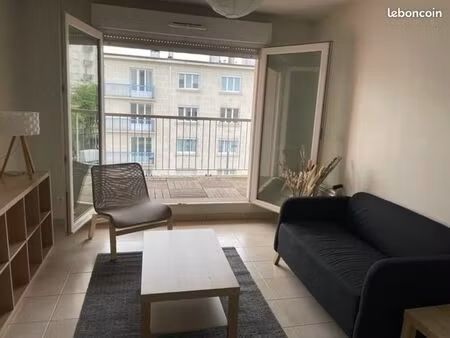 beau t2 meublé récent avec parking - beauséjour nantes