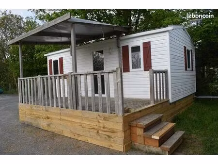 mobilhome à vendre sur parcelle