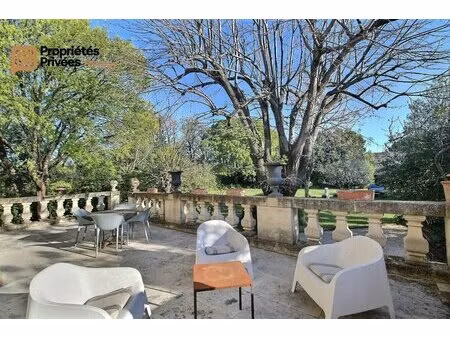 uzes propriété d'exception en pierre au coeur d'uzès  dans un écrin de verdure de 1800 m² 