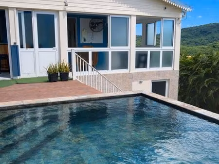 villa avec piscine + t2