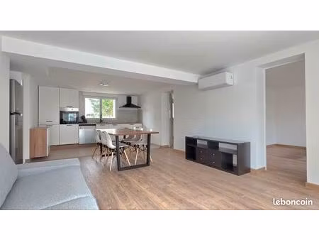 t3 meublé neuf de 70 m² avec cour