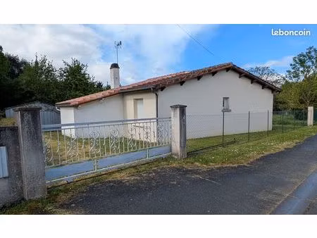 maison plain-pied jardin 100m²