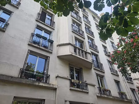 vente appartement 2 pièces  paris 19