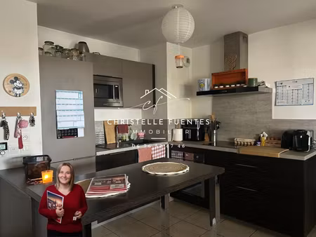 hérault - saint-jean-de-védas (34430) - appartement t3 - 58 m² - terrasse 13 m² - garage s