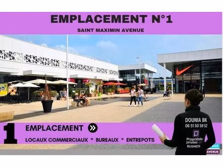 location commerce saint maximin 60740 110m²