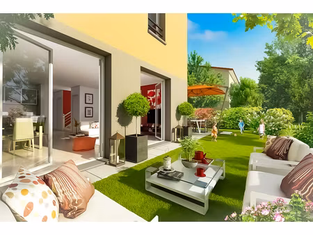 maison de ville t4 avec beau jardin proche centre-ville