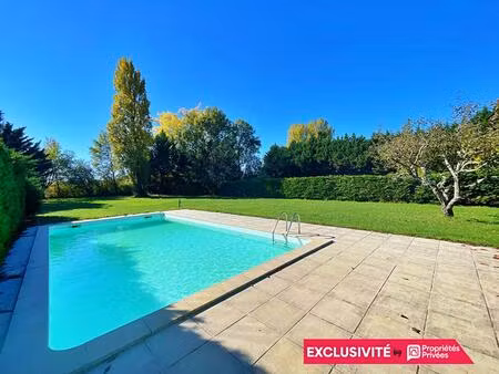 maison saint paul 6 pièce(s) 122 5 m2 piscine et jardin 3000 m2